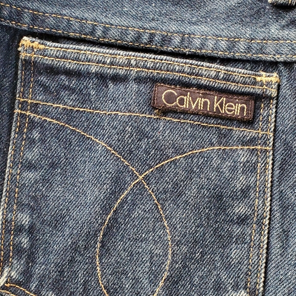 Denim Pencil Skirt - Picture 4 of 8